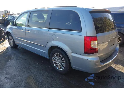 2013 Chrysler Town & Country Touring-L из США, поврежденный, VIN 2C4RC1CG5DR797211